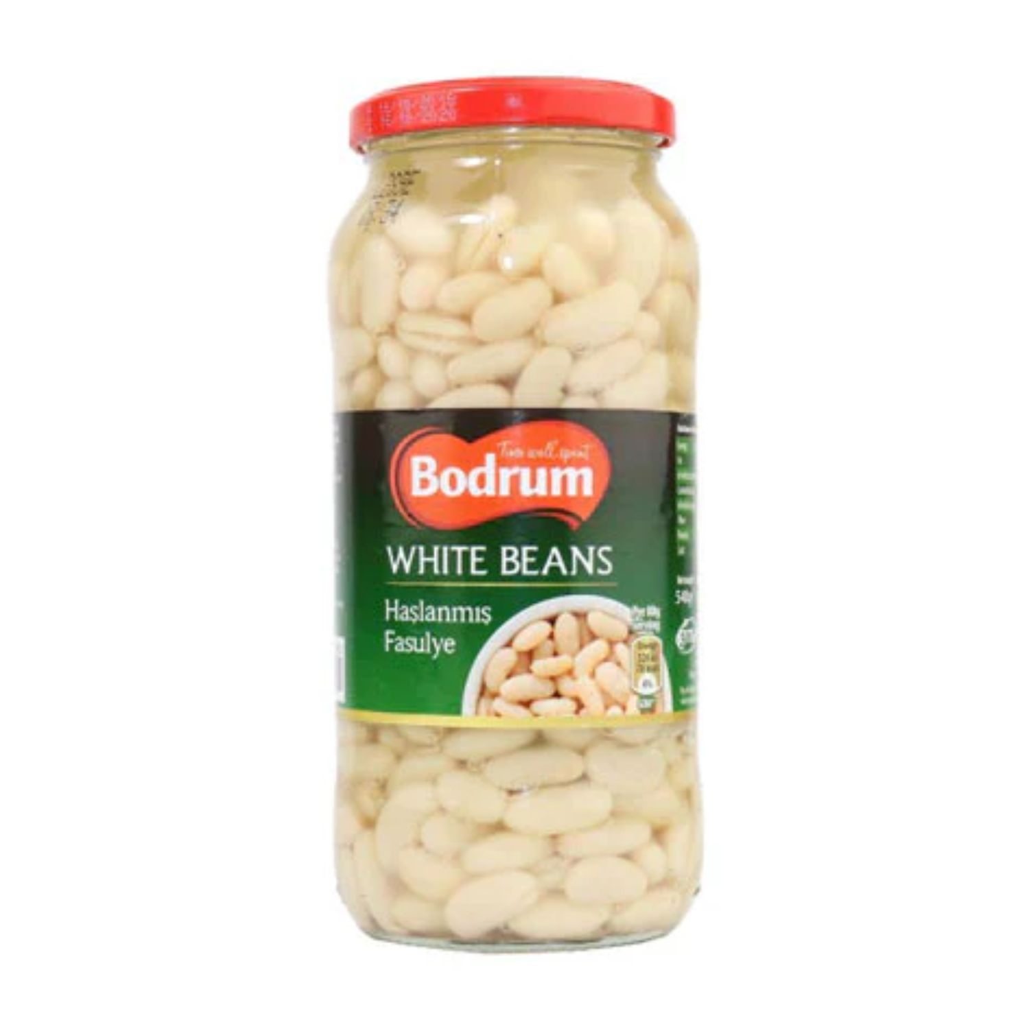 Bodrum White Beans Jar 540g